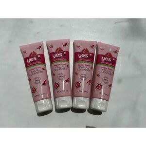 Yes To Watermelon Light Hydration for All Skin Types Facial Cleanser Lot of 4